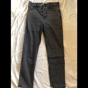Gray Everlane Skinny Jeans